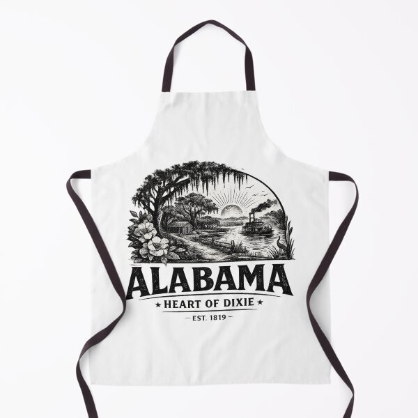 Item preview, Alabama heart of dixie designed and sold by MoodleDoon.