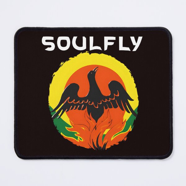 Item preview, Soulfly Band Phoenix Flames Art designed and sold by MouDesignArt.