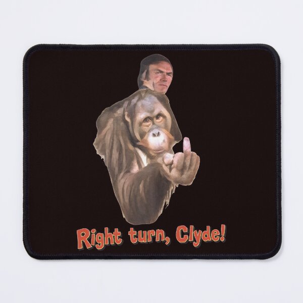 Item preview, Right turn, Clyde! Primate Pop Culture designed and sold by MouDesignArt.