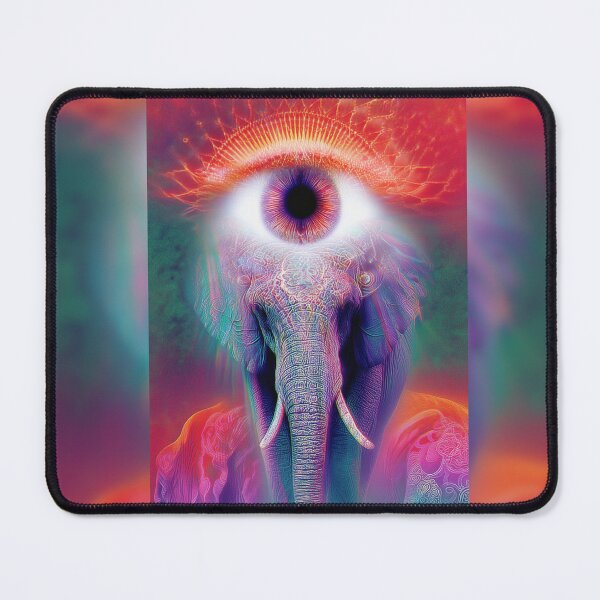 Item preview, The Elephant's Fiery Third Eye designed and sold by MongLongStudio.