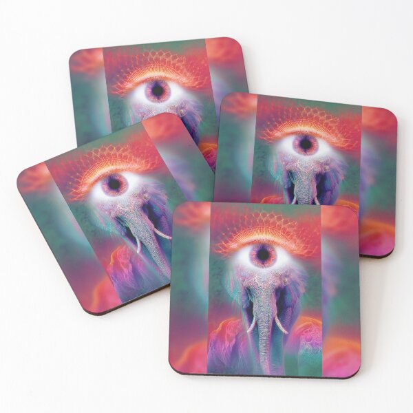 Item preview, The Elephant's Fiery Third Eye designed and sold by MongLongStudio.