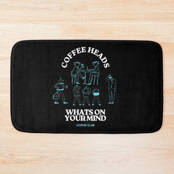 Item preview, Coffee Heads — What's On Your Mind (Black) designed and sold by MusikalTales.