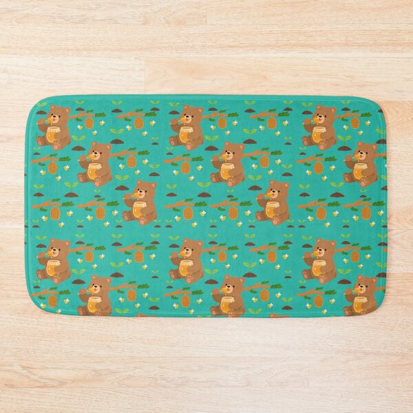 Item preview, Cute Honey Bear Pattern designed and sold by Azurart2.