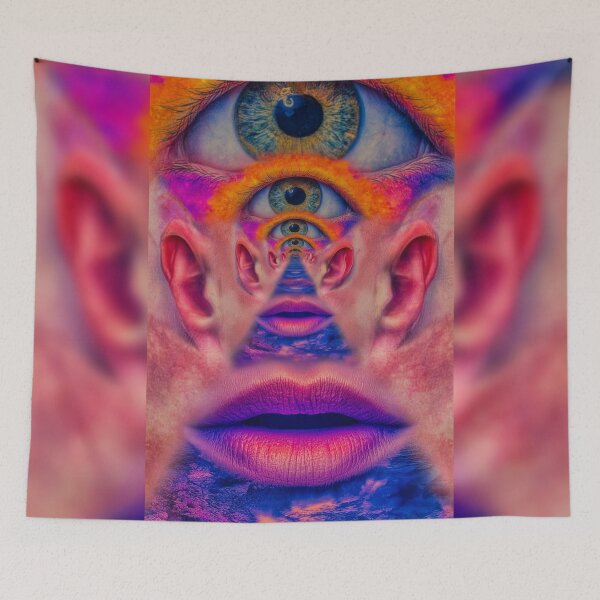 Item preview, The Tunnel Of Shrinking Eyes designed and sold by MongLongStudio.