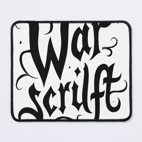 Item preview, WFH War Scroll - Bold Black Ink Typography Design designed and sold by Qubivibe.