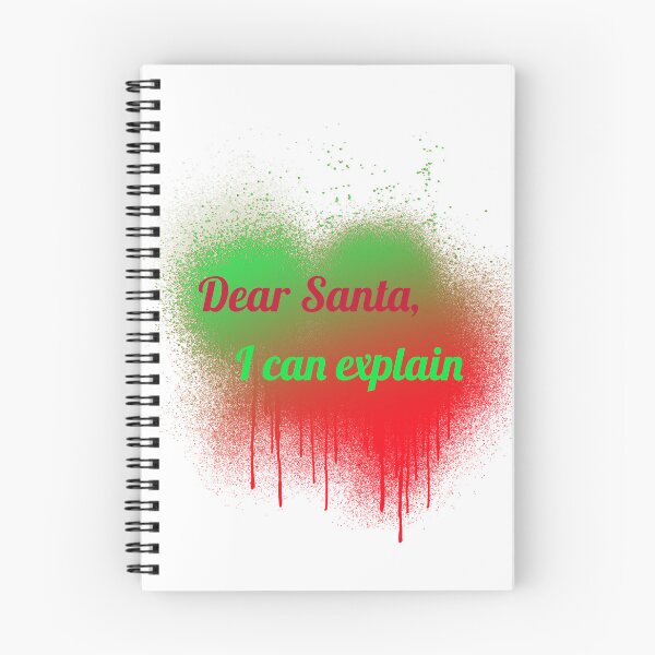 Item preview, Dear Santa, I can explain designed and sold by CreationsbYKz.