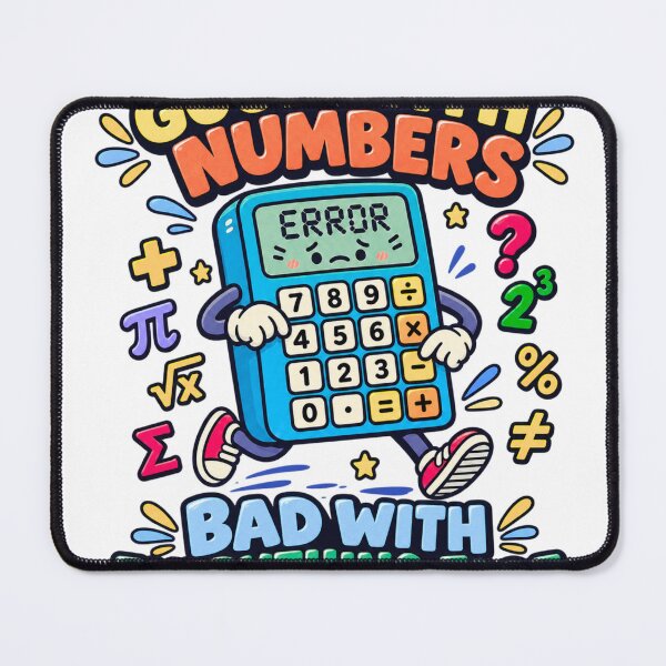 Item preview, Good with Numbers, Bad with Everything Else designed and sold by meesara.