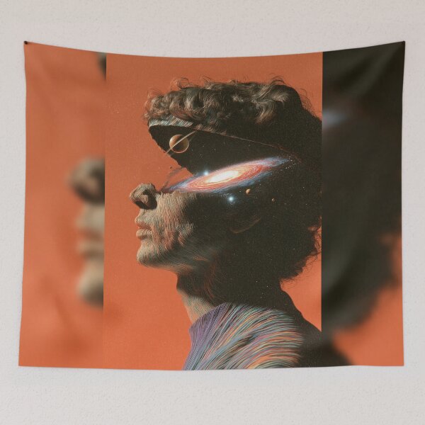 Item preview, The Galaxy Opening Inside His Mind designed and sold by MongLongStudio.