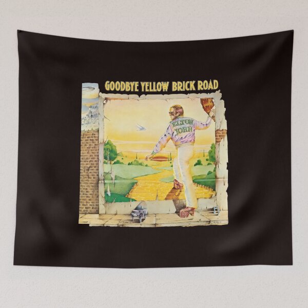 Item preview, Goodbye Yellow Brick Road Elton John Inspired Art designed and sold by MouDesignArt.