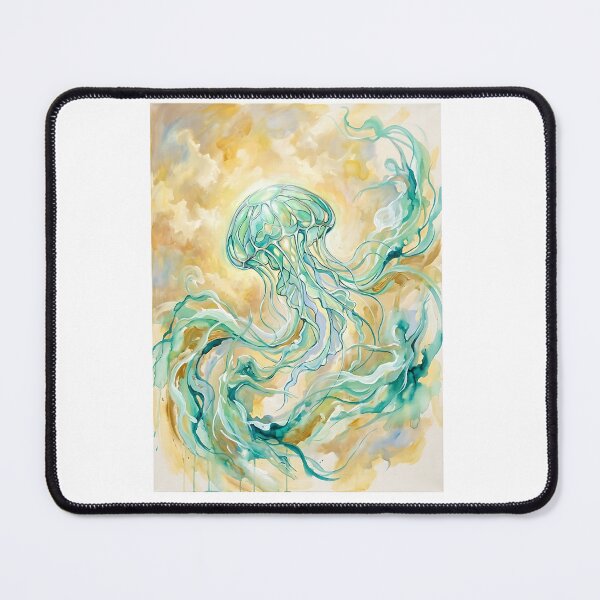 Item preview, Moon Jellyfish Stained-Glass Choreographe designed and sold by PictoVibe.