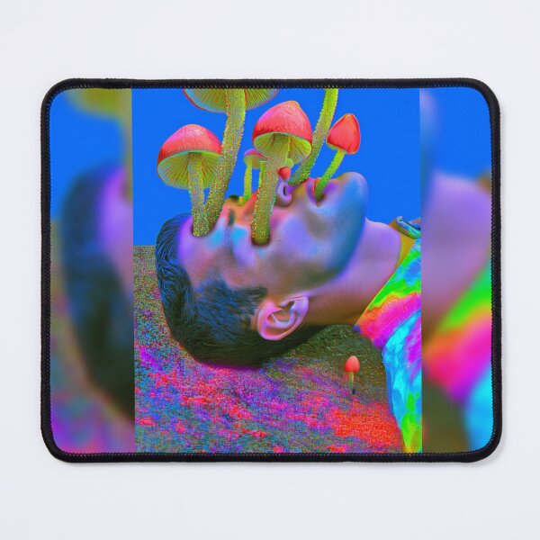 Item preview, Mushrooms Sprouting From A Sleeping Face designed and sold by MongLongStudio.