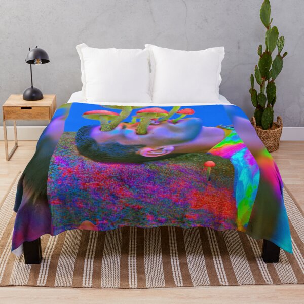 Item preview, Mushrooms Sprouting From A Sleeping Face designed and sold by MongLongStudio.