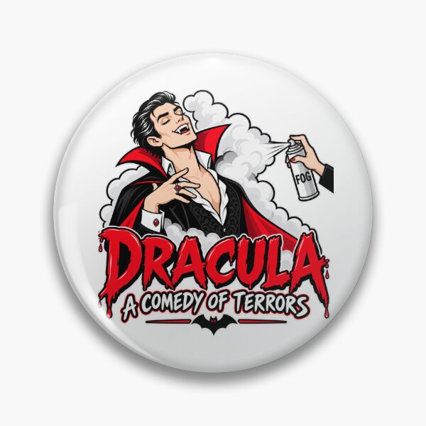 Artikelvorschau, Dracula: Eine Komödie des Schreckens (Aerosolnebel) entworfen und verkauft von Sam’s Theatre Goods .