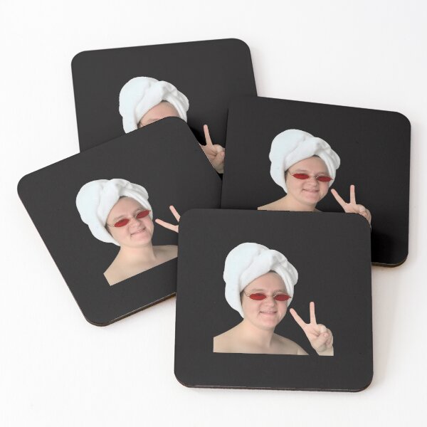 Item preview, Towel Head, Red Glasses, Peace Sign designed and sold by MouDesignArt.