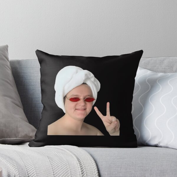 Item preview, Towel Head, Red Glasses, Peace Sign designed and sold by MouDesignArt.