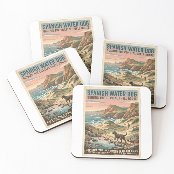 Item preview, Spanish Water Dog Shell Collector designed and sold by PictoVibe.