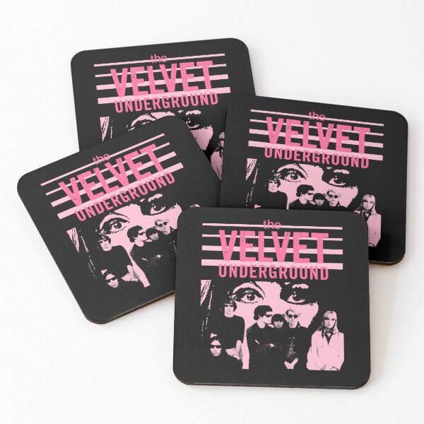 Item preview, The Velvet Underground Retro Pink Pop Art Band designed and sold by Aistementinp.