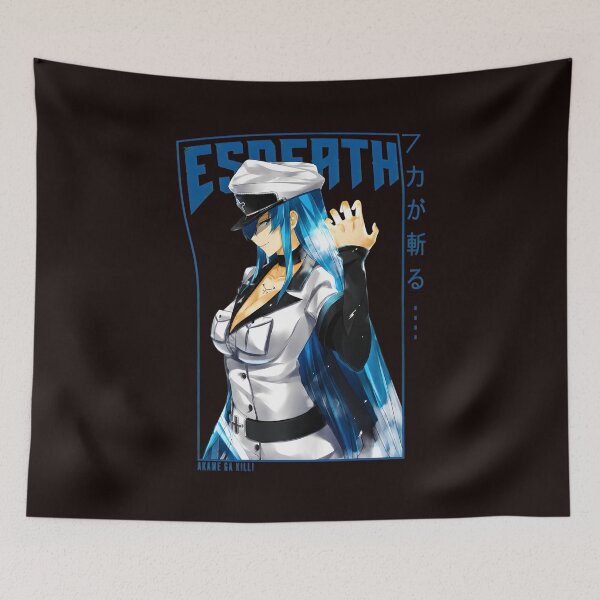 Item preview, Esdeath Anime Character Art designed and sold by MouDesignArt.