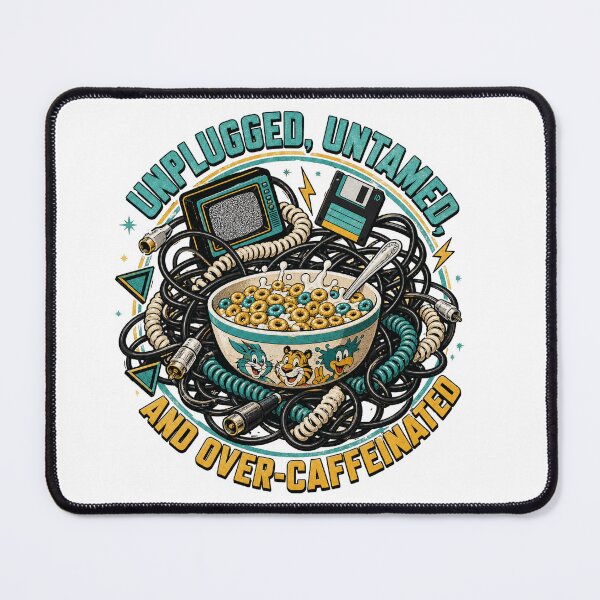 Item preview, Unplugged Untamed And Over Caffeinated designed and sold by CerealBoxInk.
