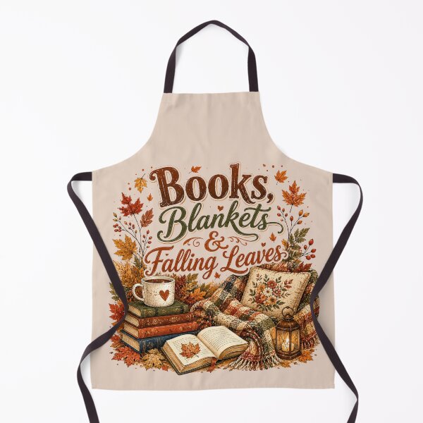 Item preview, Books Blankets Falling Leaves designed and sold by Netti Studio 45.