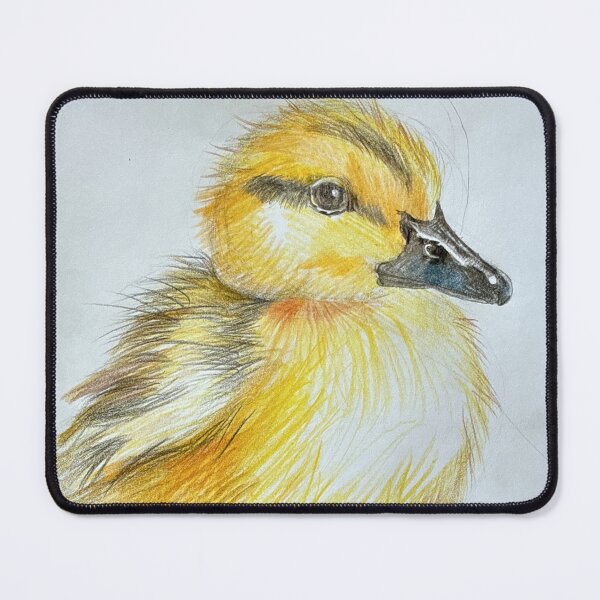 Item preview, Yellow Baby Duckling Print – Kids Bird Artwork designed and sold by albertmama.