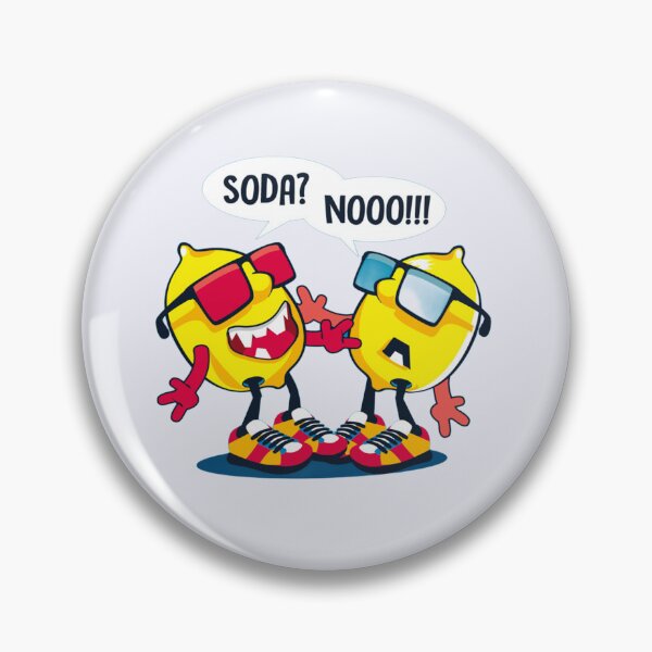Item preview, Funny Cartoon Lemons Reacting to Soda with Sunglasses designed and sold by Johnnies.