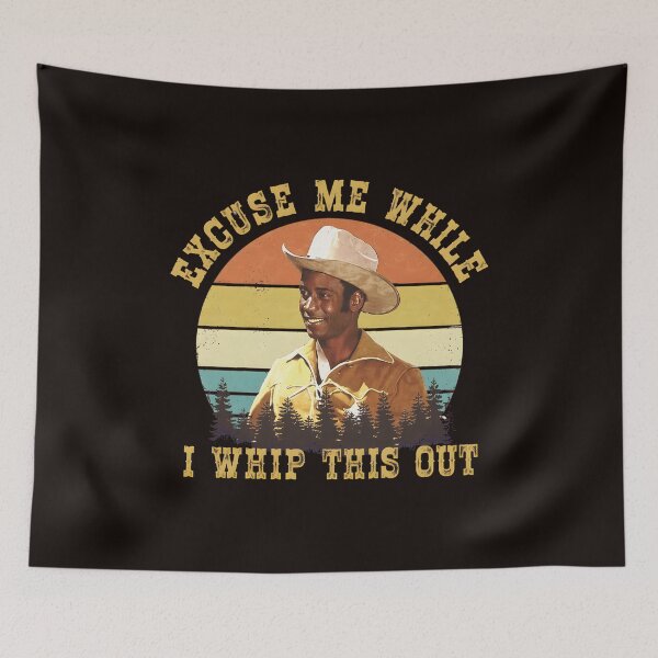 Item preview, Retro Cowboy Sunset Humorous Quote Art designed and sold by Hector-Studio.