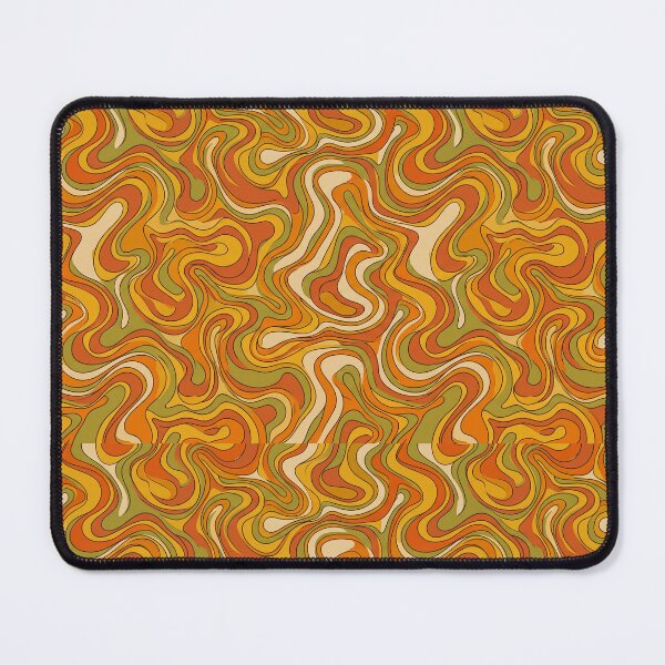 Item preview, 70s Psychedelic Wavy Swirls Earthy Retro designed and sold by tropicaltee.