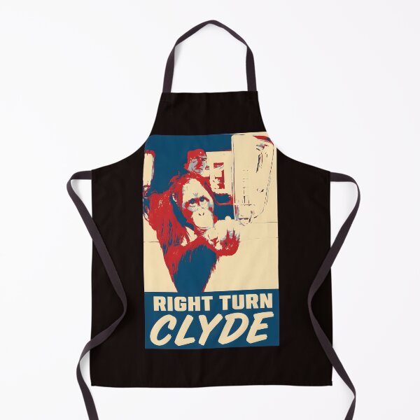 Item preview, Right Turn Clyde Orangutan Movie Quote  designed and sold by Hector-Studio.
