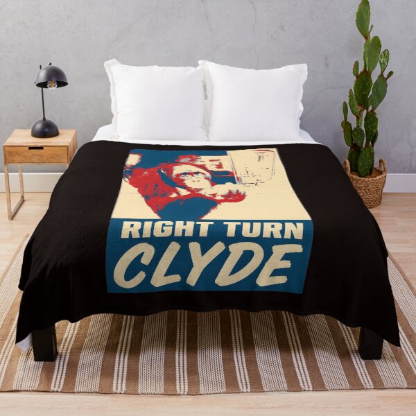 Item preview, Right Turn Clyde Orangutan Movie Quote  designed and sold by Hector-Studio.