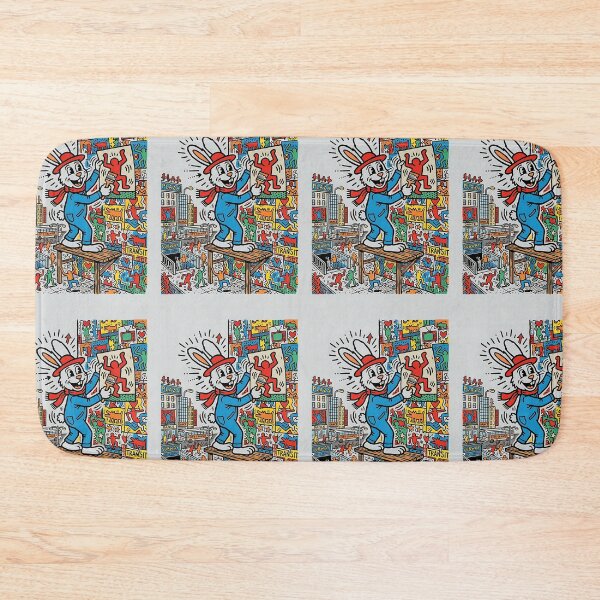 Item preview, Rex Rabbit Collage Poster Artist designed and sold by PictoVibe.