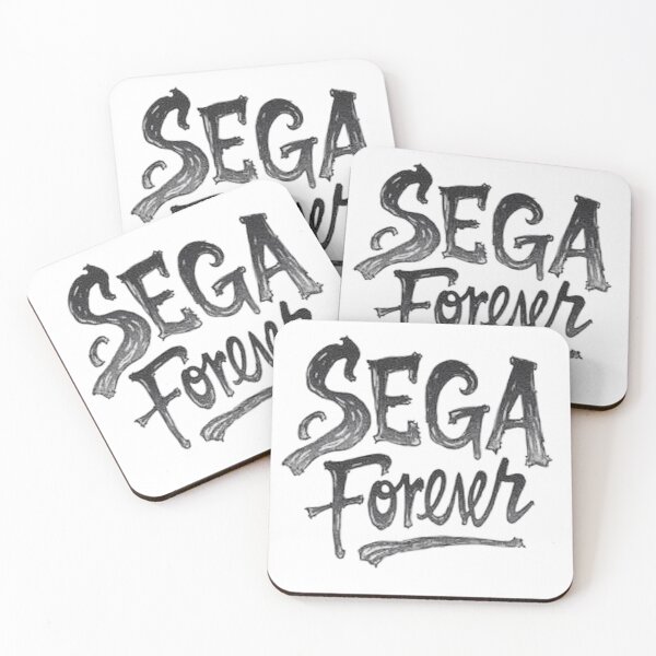 Item preview, SEGA Forever - Bold Black Ink Hand Lettering designed and sold by Qubivibe.