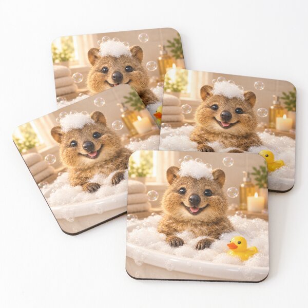 Item preview, Quokka Bathtub Bubble Bliss designed and sold by Sillytoe.