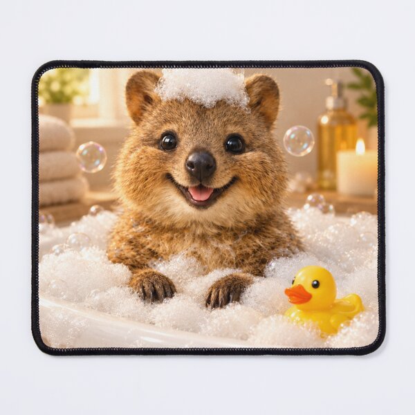 Item preview, Quokka Bathtub Bubble Bliss designed and sold by Sillytoe.