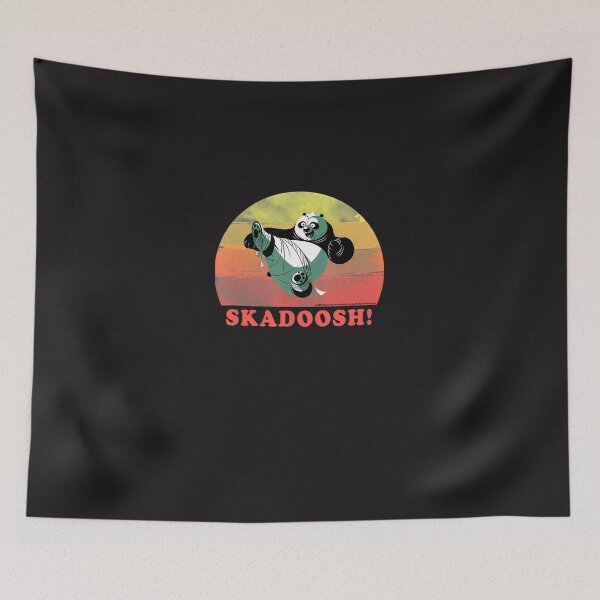 Item preview, Kung-Fu-Bear-Skadoosh-Retro-Circle-Portrait designed and sold by vfopxxiis.
