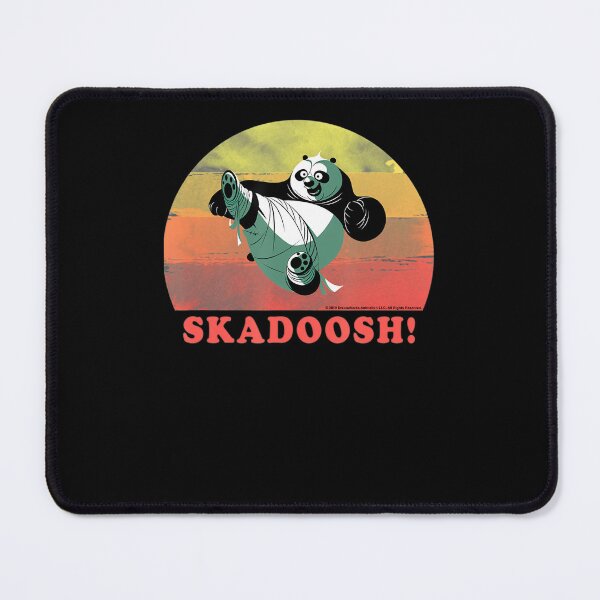 Item preview, Kung-Fu-Bear-Skadoosh-Retro-Circle-Portrait designed and sold by reynahamb.