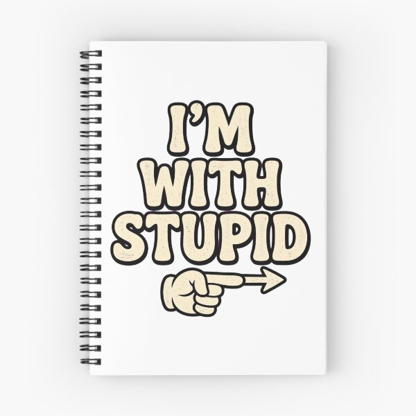 Item preview,  I'm With Stupid Funny Arrow  designed and sold by Moad Fahim.