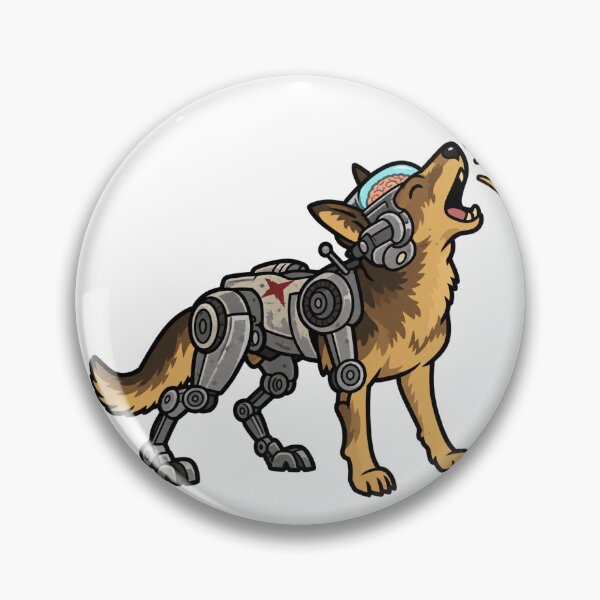 Item preview, Howling Cyberdog – Wasteland Companion designed and sold by Bootleg-Edits.