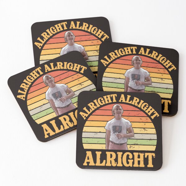 Item preview, Alright Alright Alright Retro Sunset  designed and sold by Hector-Studio.