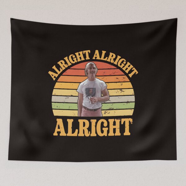 Item preview, Alright Alright Alright Retro Sunset  designed and sold by Hector-Studio.