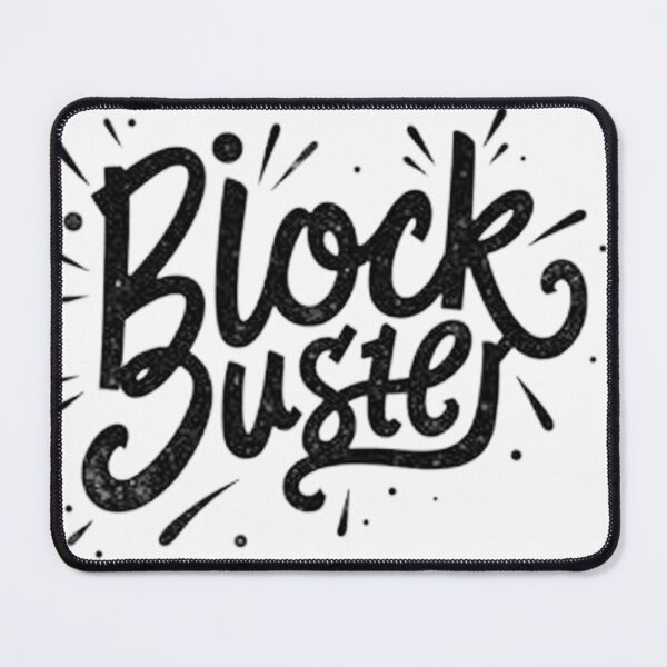 Item preview, Blockbuster Baby - Retro 90s Tattoo Flash Typography designed and sold by Qubivibe.