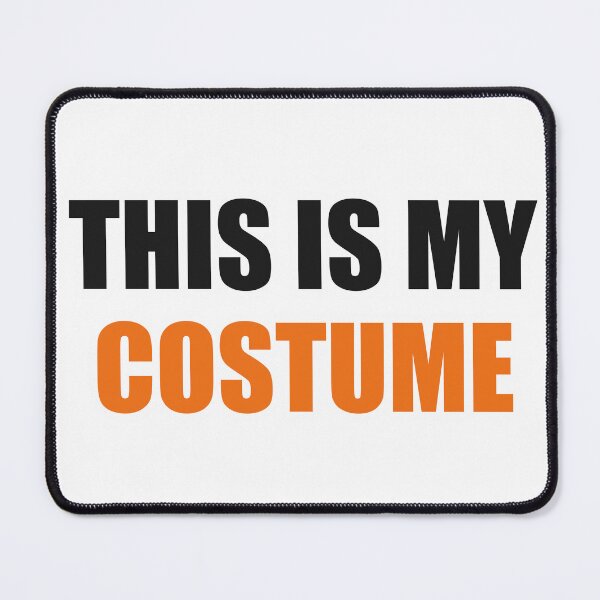 Item preview, This Is My Costume Funny Lazy Halloween designed and sold by Alphakenon.