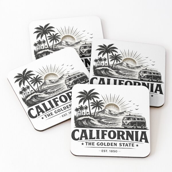 Item preview, California the golden state designed and sold by MoodleDoon.