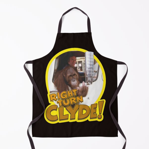 Item preview, Right Turn Clyde Orangutan Funny Quote designed and sold by Hector-Studio.