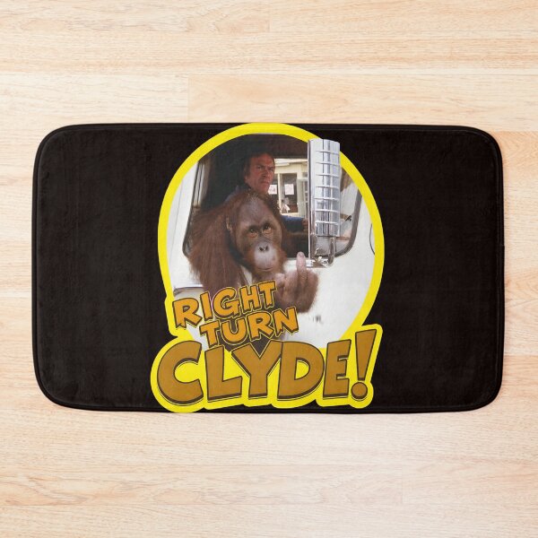 Item preview, Right Turn Clyde Orangutan Funny Quote designed and sold by Hector-Studio.
