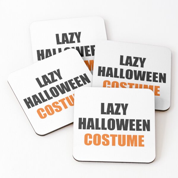 Item preview, Lazy Halloween Costume Funny Text designed and sold by Alphakenon.