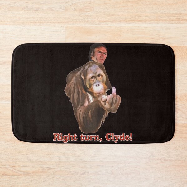 Artikelvorschau, Rechts abbiegen – Clyde, der Orang-Utan – Clint Eastwood-Film entworfen und verkauft von Hector-Studio.