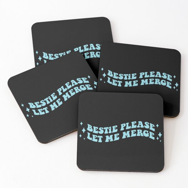 Item preview, Bestie Please Let Me Merge Funny Meme Bumper For Car designed and sold by Dapper-Art.