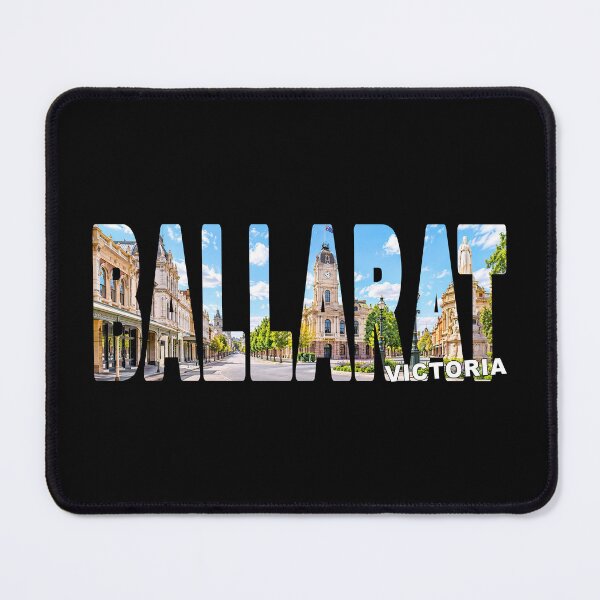 Item preview, BALLARAT Victoria - Australia Town City Composite Tourist Sticker Tee designed and sold by Adam Gormley.