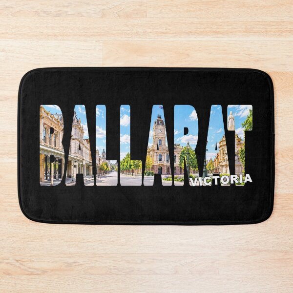 Item preview, BALLARAT Victoria - Australia Town City Composite Tourist Sticker Tee designed and sold by Adam Gormley.